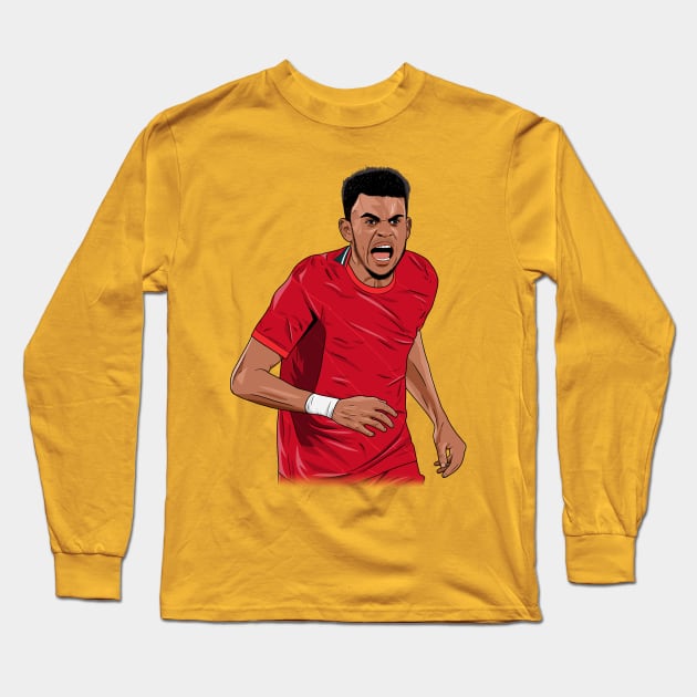 Luis Diaz Long Sleeve T-Shirt by Ades_194